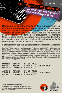 Corso di Scrittura Narrativa
