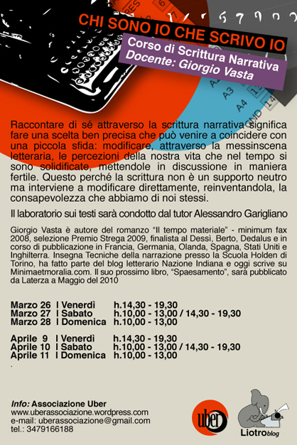 Corso di Scrittura Narrativa
