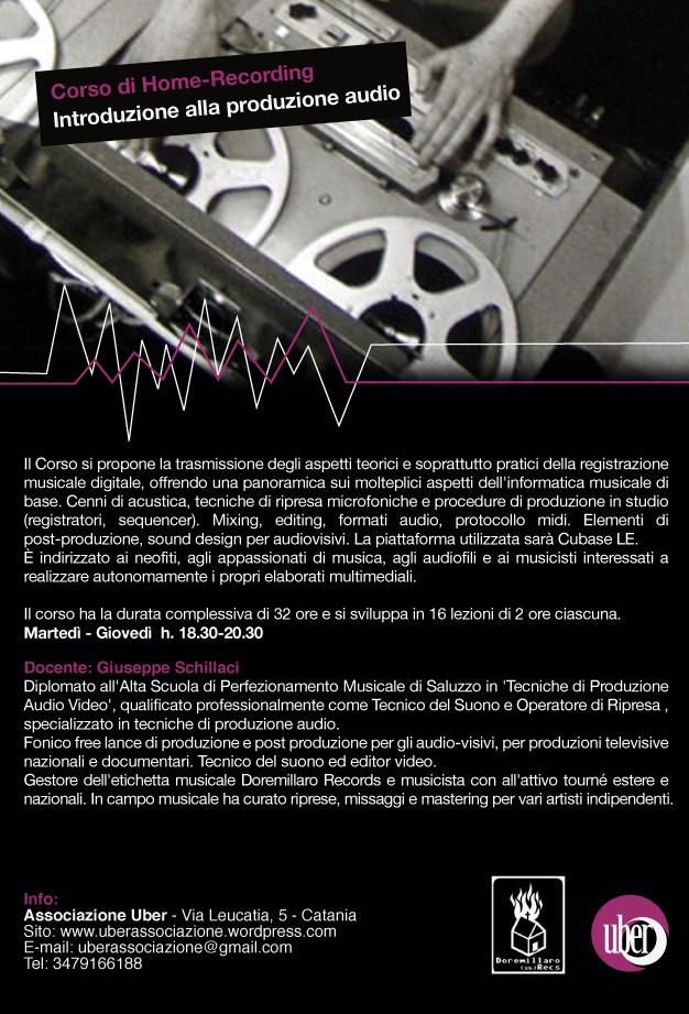 Corso di Home Recording