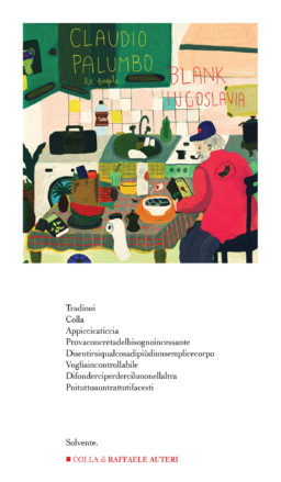 Copertina disco Claudio Palumbo – Illustrazione di Daniele Melarancio / ‘Colla’ di Raffaele Auteri