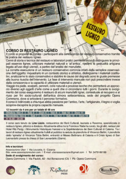 Corso di Restauro Ligneo – Opera Commons