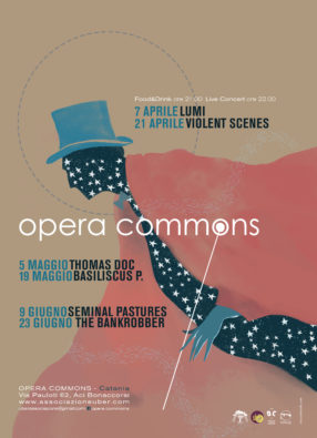 Opera Commons: Lumi + King Of Sad Flowers Area Visual: Daniele Vita + Raffaele Auteri 07/04/2018